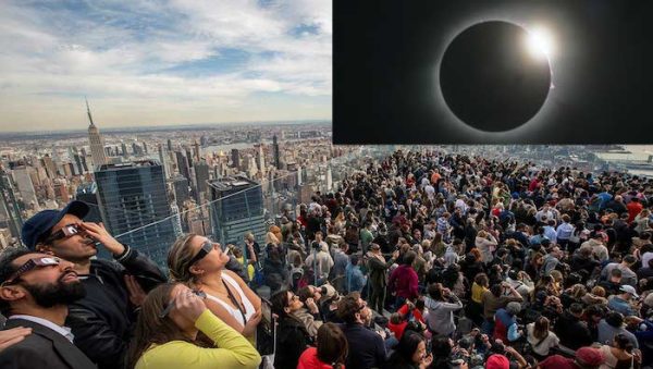 Nigerians  in Awe as North America Experiences Spectacular Solar Eclipse