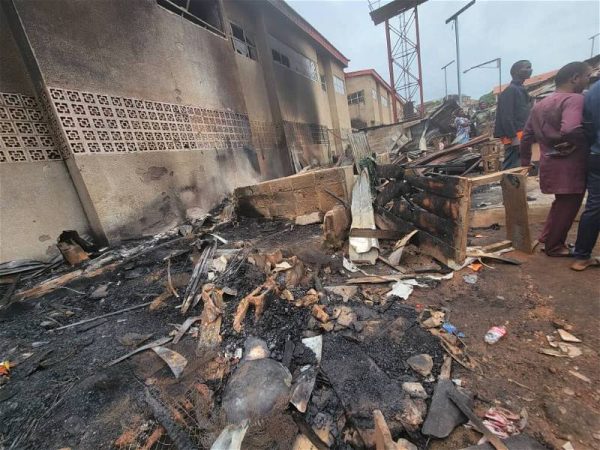 Public Lament as Fire Destroys Shops in Abeokuta